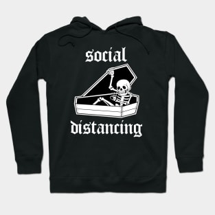 Social distancing | Traditional Tattoo design Hoodie